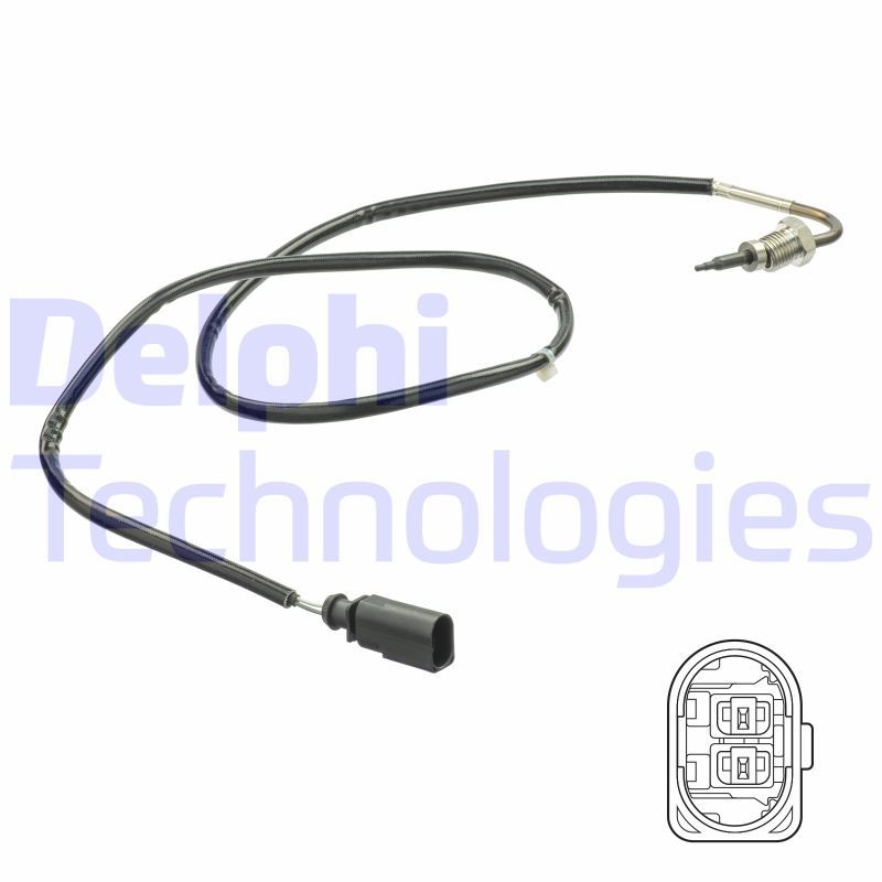 Volkswagen Golf 2008-2014 Arası 2.0 TDI Delphi Marka Egzoz Sıcaklık Sensörü