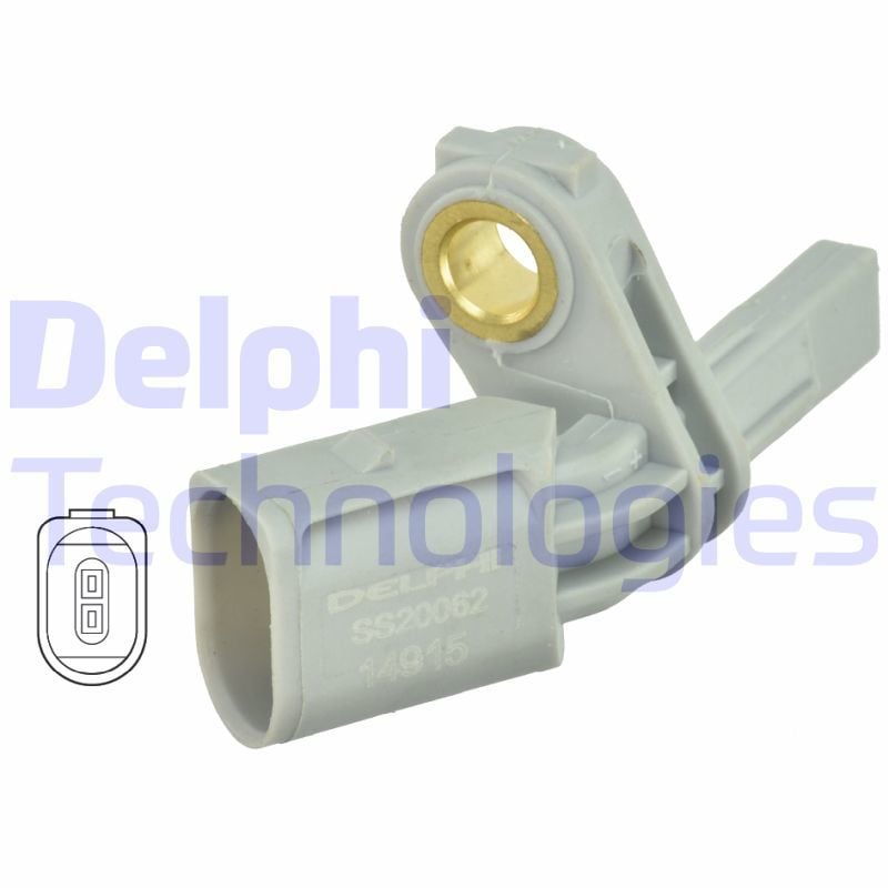 Porsche Cayenne 2010-2014 Arası 4.8 Turbo Delphi Marka Ön Abs Sensörü