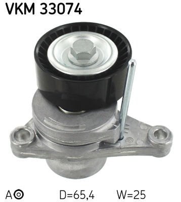 Peugeot 307 2000-2012 Arası 1.6, 1.4, 1.6 16V SKF Marka Vantilatör Kayış Gergi Rulmanı