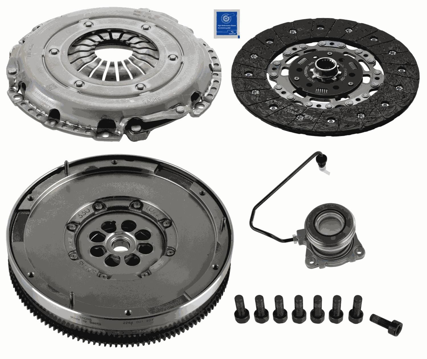 Opel Astra 2009-2016 Arası 1.6 SIDI Sachs Marka Volanlı Debriyaj Seti
