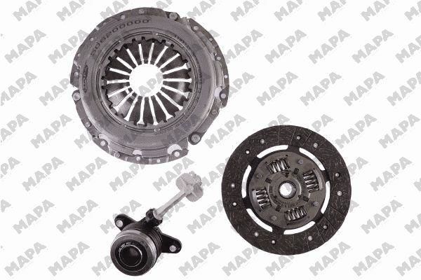 Renault Clio 2007-2011 Arası Mapa Marka Debriyaj Seti