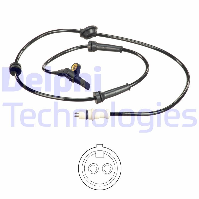 Fiat Strada 1998-2002 Arası 1.2 Trekking Delphi Marka Ön Abs Sensörü