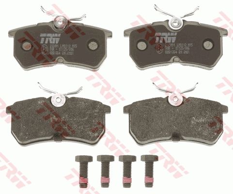 Ford Focus 1998-2009 Arası 1.6 16V, 1.4 16V, 1.8 16V TRW Marka Arka Balata