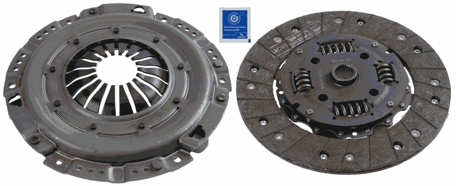 Opel Astra 1998-2009 Arası 2.0 DI Sachs Marka Debriyaj Seti