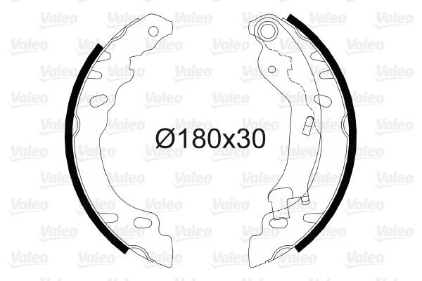 Fiat 500 2007-2011 Arası 1.3 D Multijet Valeo Marka Pabuçlu Balata