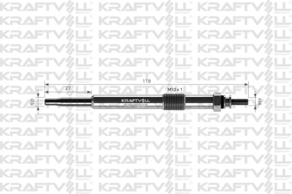 Ford Galaxy 2006-2015 Arası 2.0 TDCi Kraftvoll Marka Kızdırma Bujisi
