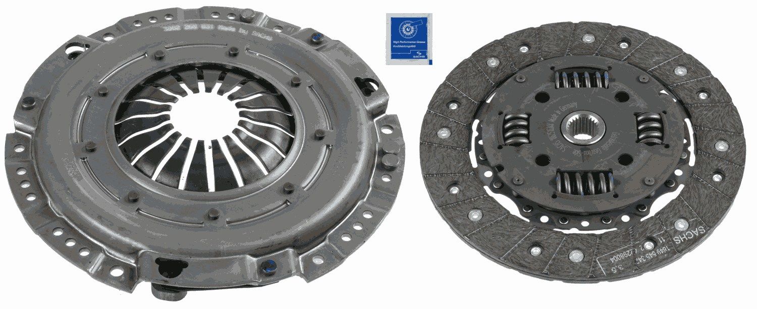 Opel Astra 1991-1998 Arası 1.8 i Sachs Marka Debriyaj Seti