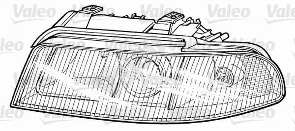 Audi A4 1994-2002 Arası 2.8 Sağ Xenon Valeo Marka Far