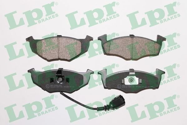 Volkswagen Lupo 1998-2005 Arası 1.4 TDI, 1.7 SDI LPR Marka Ön Balata