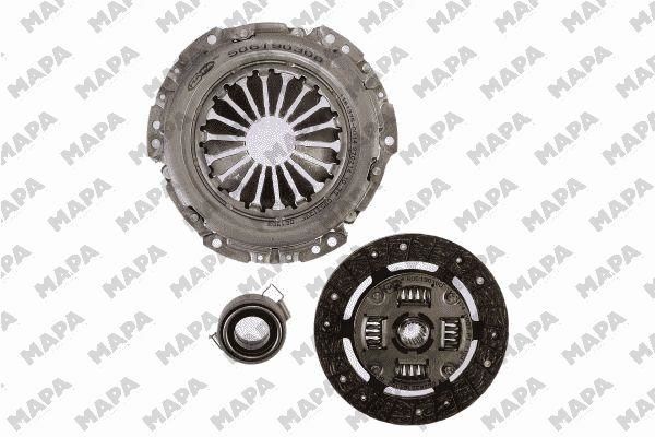 Citroen C1 2005-2014 Arası 1.0 Mapa Marka Debriyaj Seti