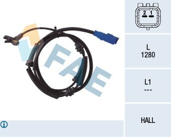 Citroen C5 2001-2005 Arası 3.0 V6 FAE Marka Ön Abs Sensörü