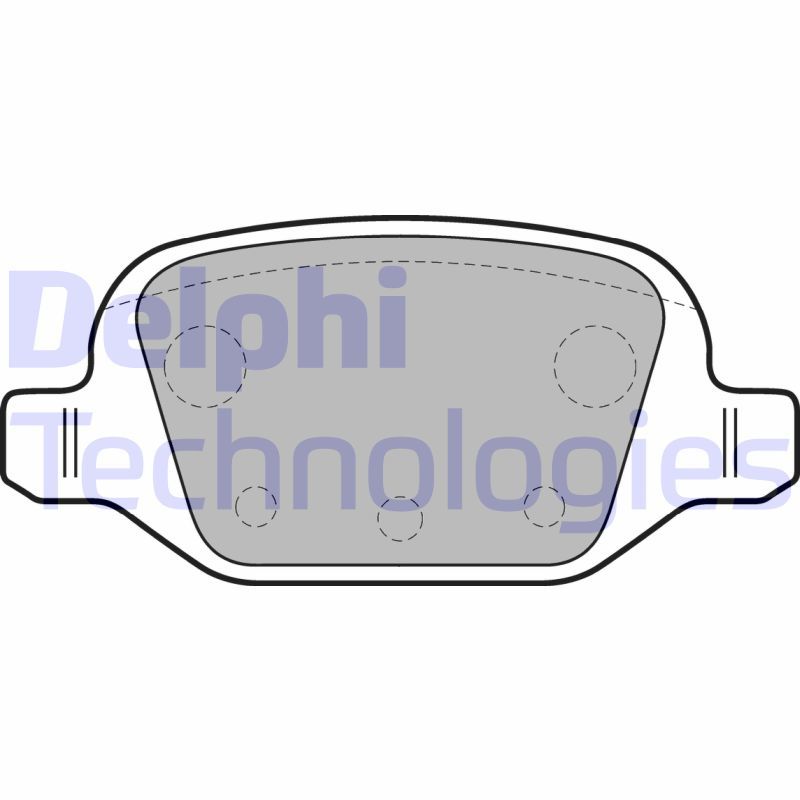 Fiat Panda 2003-2007 Arası 1.3 D Multijet 4x4 Delphi Marka Arka Balata