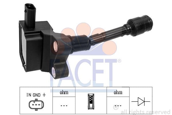Ford Focus 2010-2014 Arası 1.0 EcoBoost Facet Marka Ateşleme Bobini