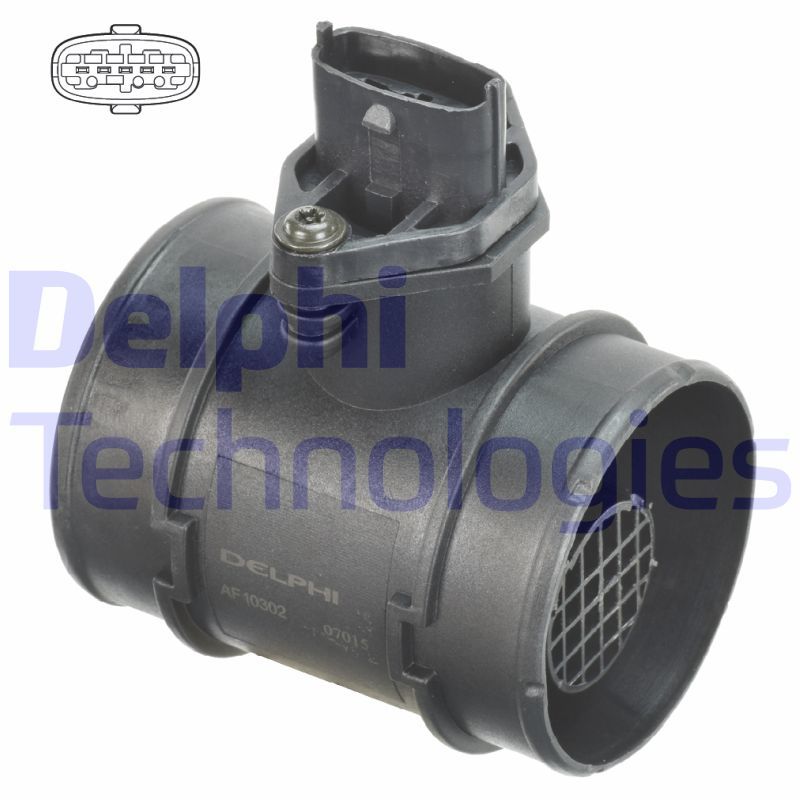 Opel Zafira 1999-2005 Arası 2.2 DTI 16V, 2.0 DTI 16V Delphi Marka Hava Debimetresi