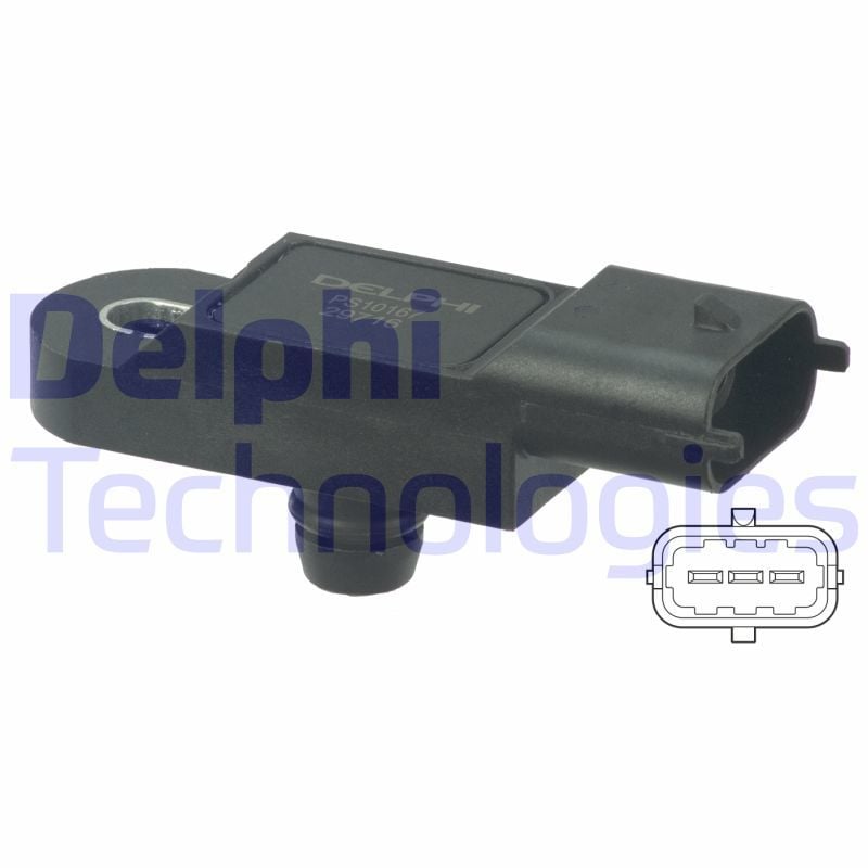 Renault Espace 2002-2006 Arası 2.0 Turbo Delphi Marka Map Sensörü