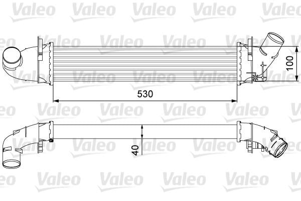 Dacia Logan Mcv 2007-2011 Arası 1.5 dCi Valeo Marka Turbo Radyatörü