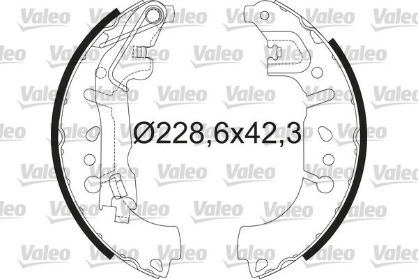 Fiat Fiorino 2007-2011 Arası 1.3 D Multijet Valeo Marka Pabuçlu Balata