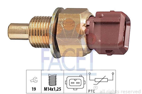 Peugeot 306 1993-2003 Arası 1.4, 1.4 SL, 1.6 SR, 1.6 Facet Marka Hararet Müşürü