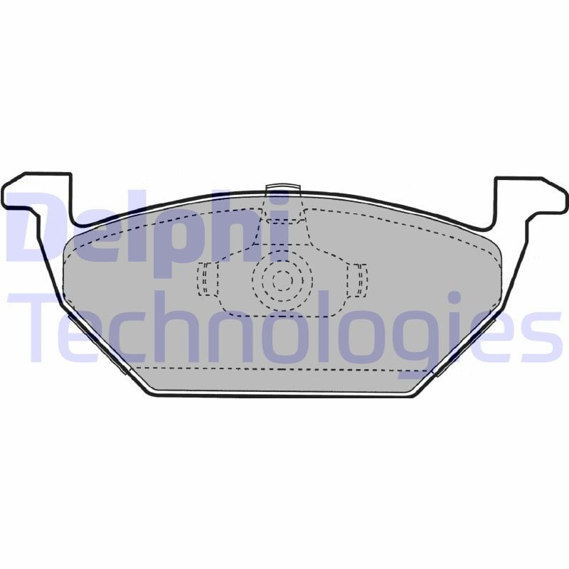 Volkswagen Golf 1998-2002 Arası 2.0 Delphi Marka Ön Balata