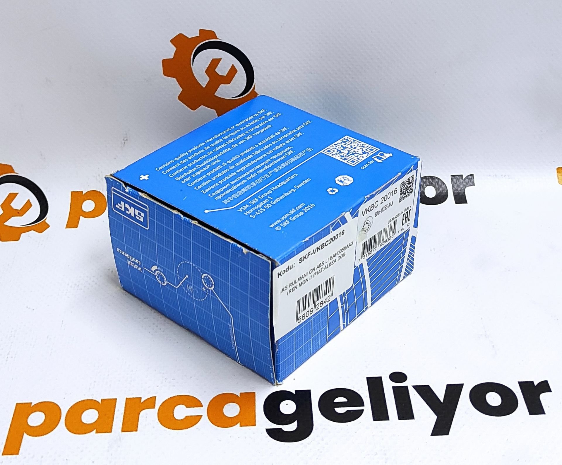 Clio III 1.5 Dci Sağ-Sol Ön Teker Rulmanı Skf SKF-VKBC20016