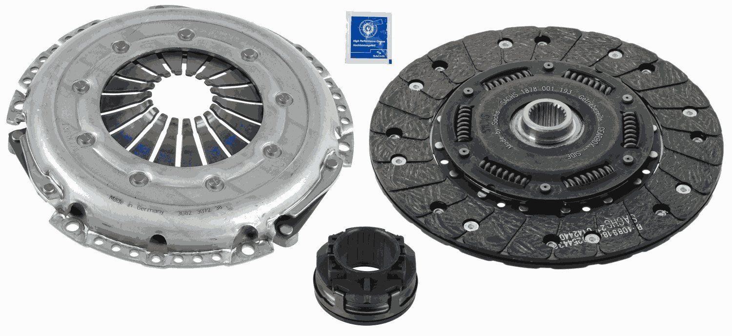 Skoda Superb 2001-2008 Arası Sachs Marka Debriyaj Seti