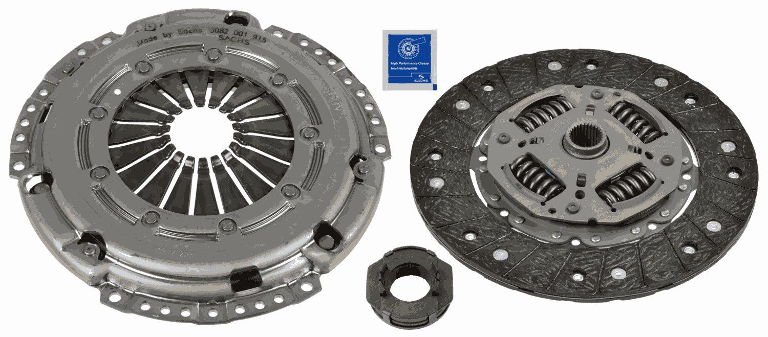 Skoda Superb 2008-2015 Arası Sachs Marka Debriyaj Seti