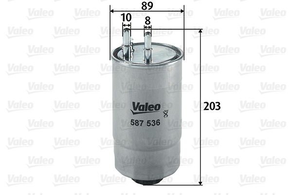 Citroen Nemo 2008-2012 Arası 1.3 HDi 75 Valeo Marka Mazot Yakıt Filtresi
