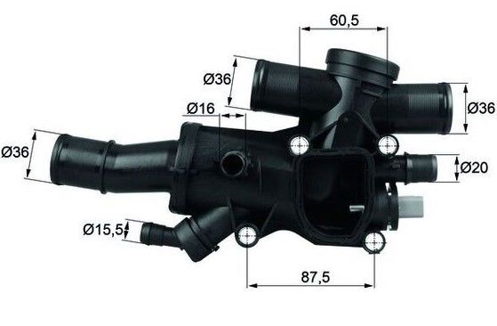 Termostat Scudo 2.0 mjt Mahle MAH-TH4483
