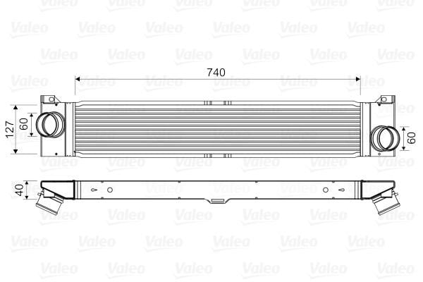 Fiat Ducato 2006-2010 Arası 130 Multijet 2,3 D, 110 Multijet 2,3 D, 180 Multijet 3,0 D, 150 Multijet 2,3 D Valeo Marka Turbo Radyatörü