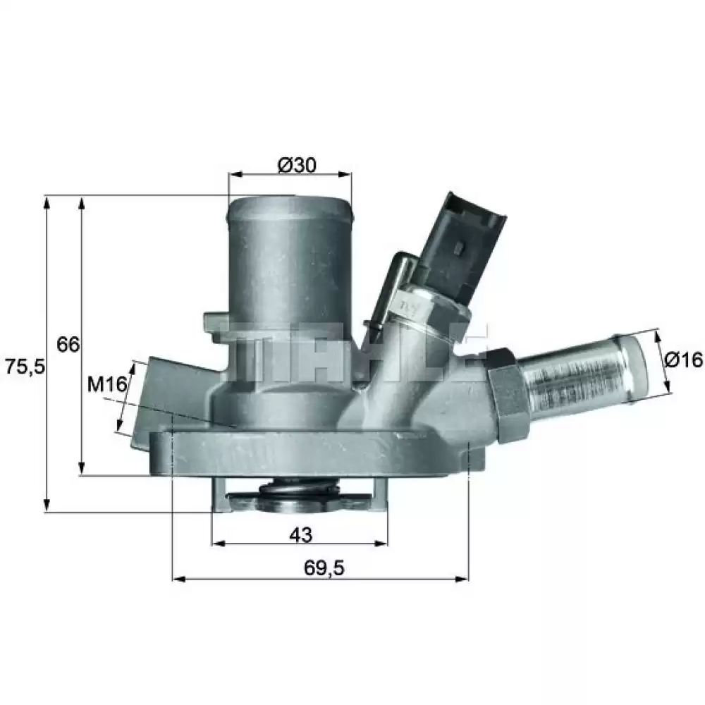 Linea 1.4 16V Termostad Mahle MAH-TI14780