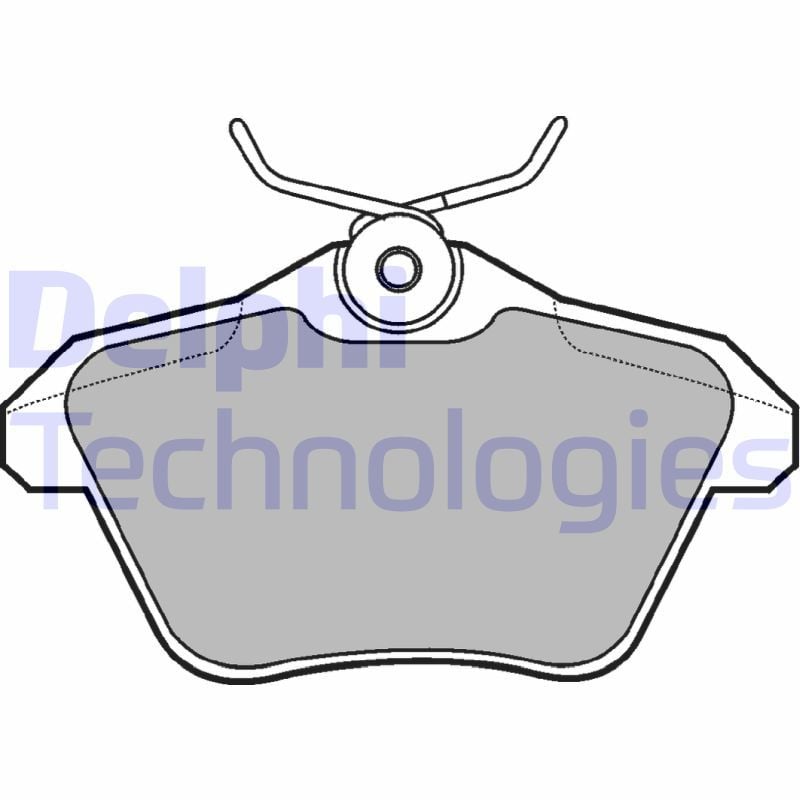 Alfa Romeo 156 1997-2005 Arası 1.9 JTD Delphi Marka Arka Balata