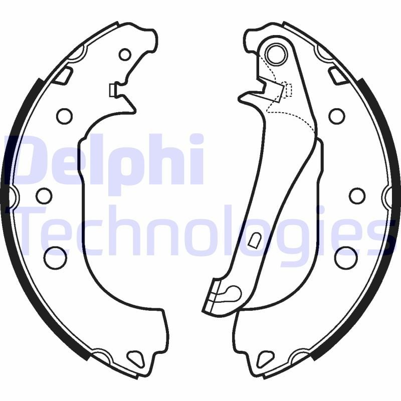 Ford Ecosport 2011-2015 Arası 1.5 TDCi Delphi Marka Pabuçlu Balata