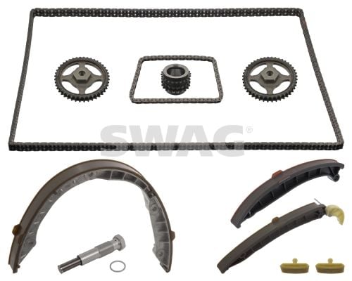 Porsche Cayenne 2002-2010 Arası Turbo S 4.8, S 4.8, GTS 4.8 Swag Marka Triger Zinciri Seti