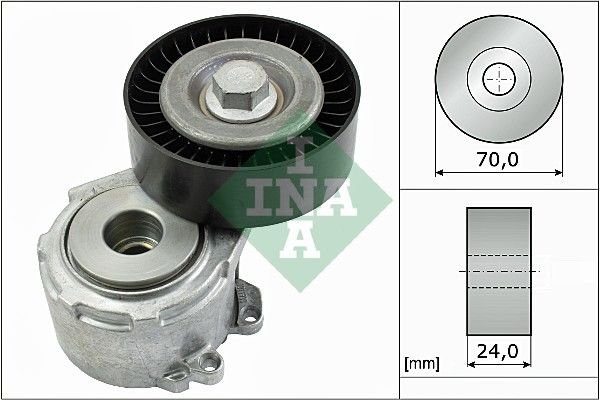Peugeot 406 1995-2005 Arası 2.0 HDi 110, 2.0 HDI 110 INA Marka Vantilatör Kayış Gergi Rulmanı