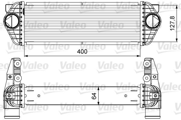 Ford Tourneo Connect 2002-2013 Arası 1.8 TDCi /TDDi /DI, 1.8 TDCi Valeo Marka Turbo Radyatörü