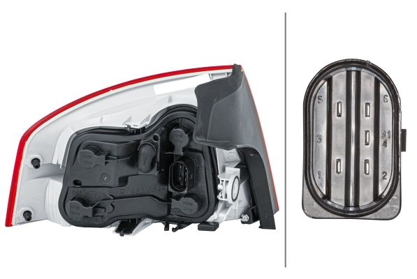 Audi A4 2004-2008 Arası 1.6 Hella Marka Sağ Dış Stop Lambası