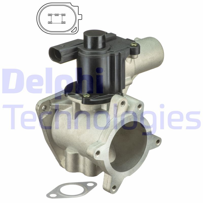 Volkswagen Transporter 2003-2015 Arası 2.5 TDI Delphi Marka EGR Valfi