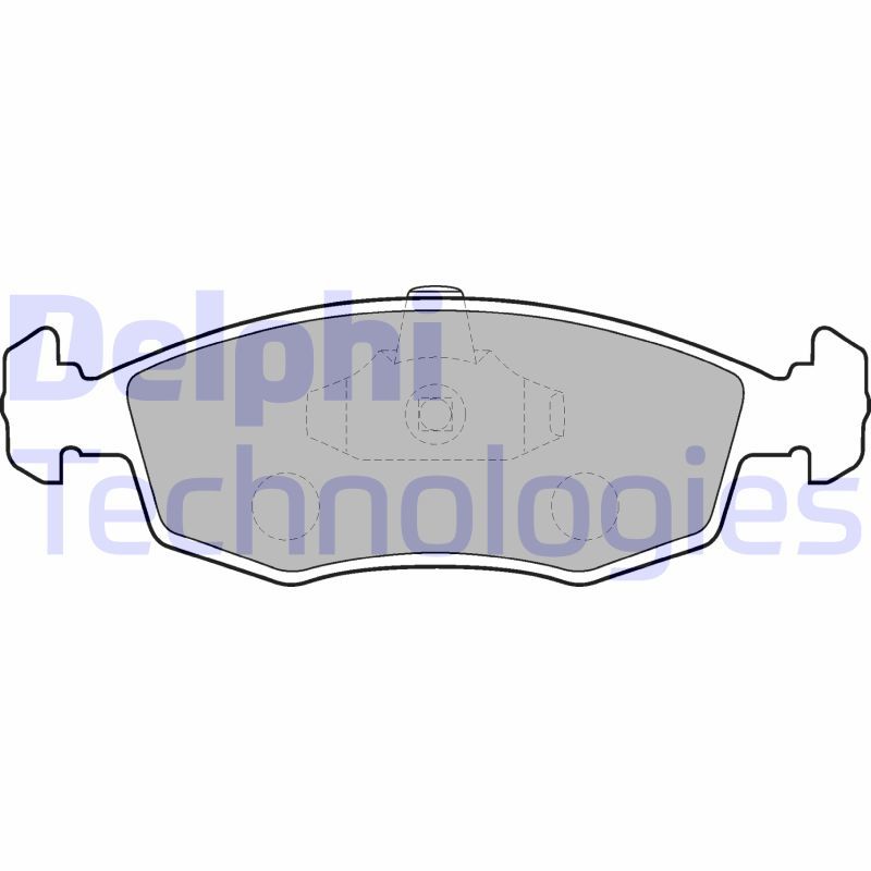 Fiat Punto 1999-2012 Arası 1.8 130 HGT Delphi Marka Ön Balata
