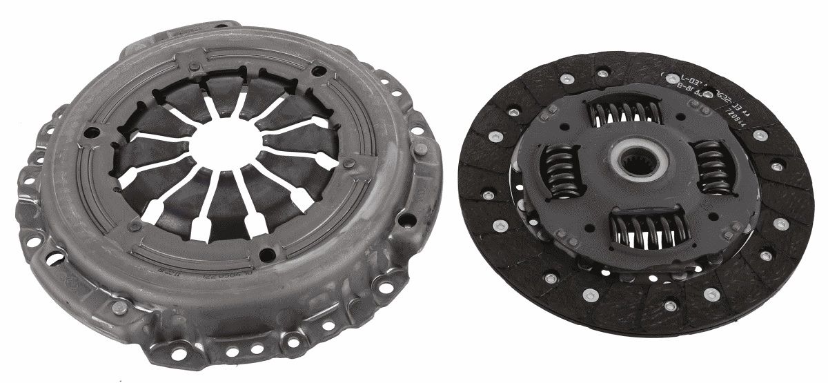 Ford Fiesta 2017-2021 Arası Sachs Marka Debriyaj Seti
