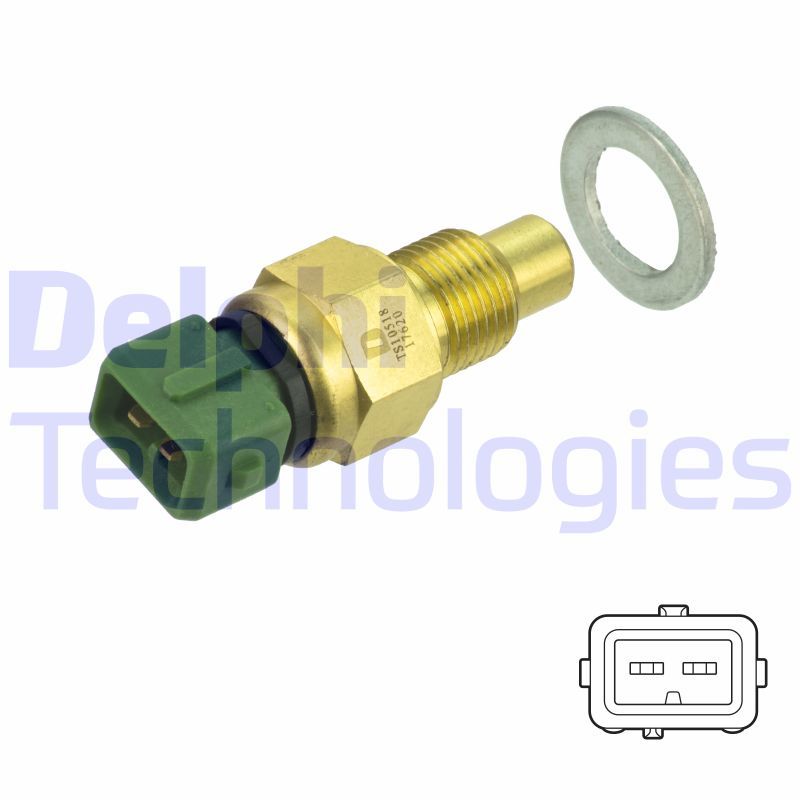 Peugeot Expert 1995-2008 Arası 1.9 D 70 Delphi Marka Hararet Müşürü