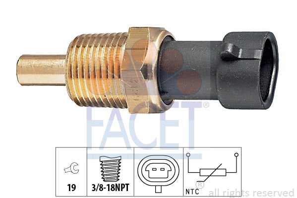 Opel Frontera 1998-2004 Arası 3.2 i Facet Marka Hararet Müşürü