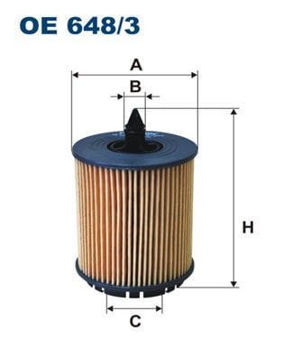 Opel Antara 2006-2010 Arası 2.4, 2.4 4x4 Filtron Marka Yağ Filtresi