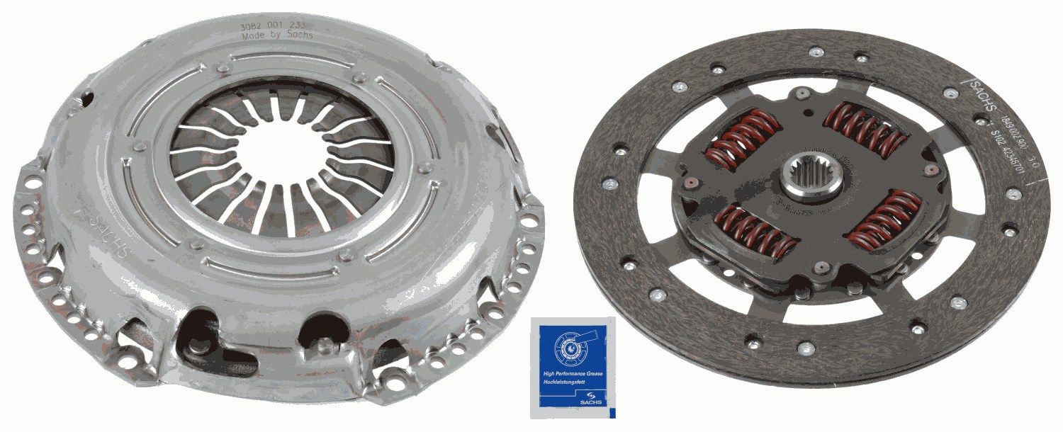 Ford Fiesta 2001-2014 Arası Sachs Marka Debriyaj Seti