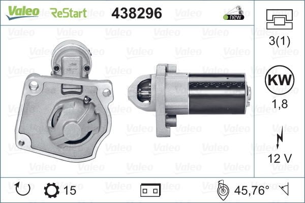 Peugeot 5008 2009-2017 Arası 1.6 THP 163 Valeo Marka Marş Motoru