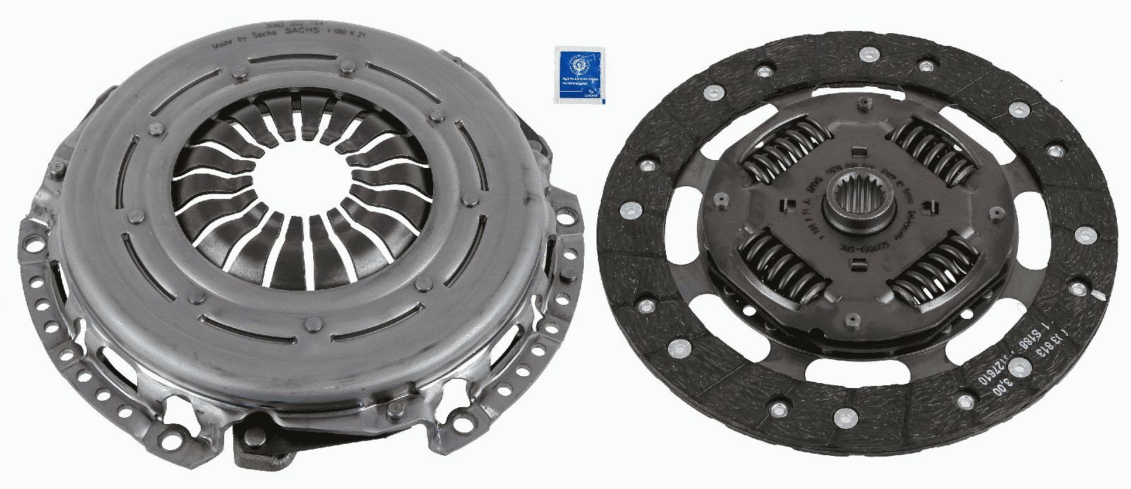 Ford Fiesta 2017-2021 Arası Sachs Marka Debriyaj Seti