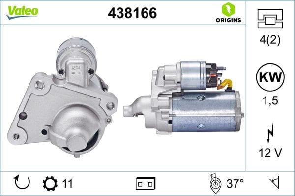 Peugeot 5008 2009-2017 Arası 1.6 HDi Valeo Marka Marş Motoru