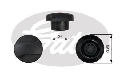 Ford Galaxy 1995-2006 Arası 1.9 TDI, 2.8 i V6, 2.8 i V6 4x4, 2.0 i Gates Marka Radyatör Yedek Su Depo Kapağı