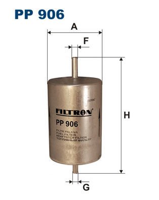 Renault Safrane 1996-2000 Arası 2.0 16V Filtron Marka Benzin Yakıt Filtresi