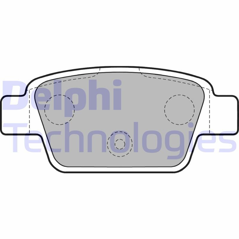 Fiat Bravo 2006-2010 Arası 1.6 D Multijet Delphi Marka Arka Balata