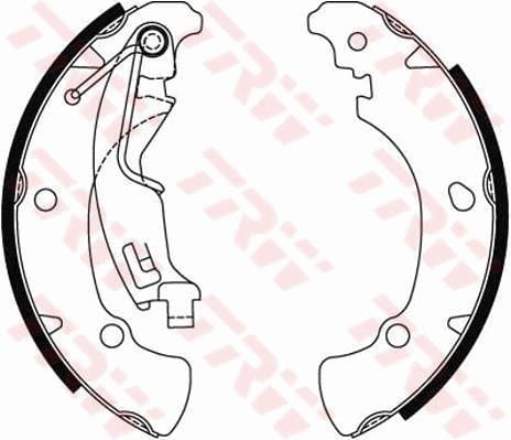 Fiat Punto 1999-2012 Arası 1.4 16V TRW Marka Pabuçlu Balata